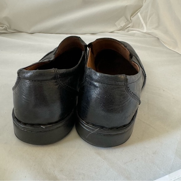 Josef Seibel Douglas Black Leather Men’s Dress Slip-on Loafers main image 3